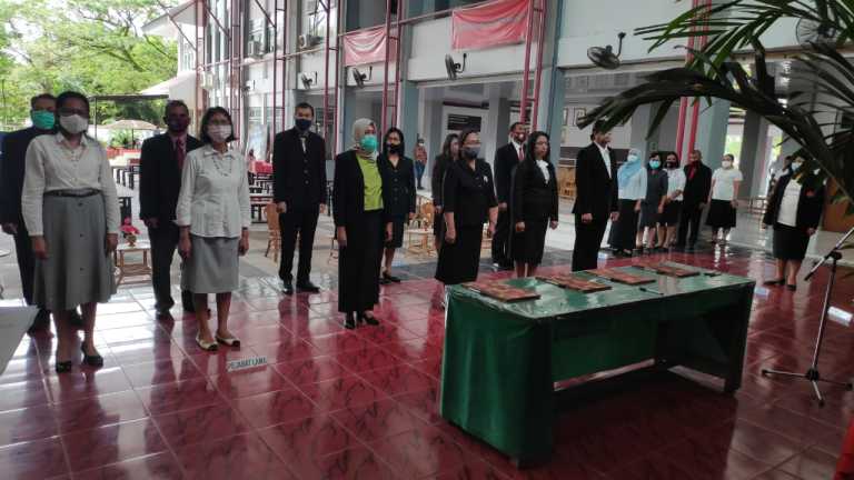 Pelantikan Ketua dan Sekretaris bagian