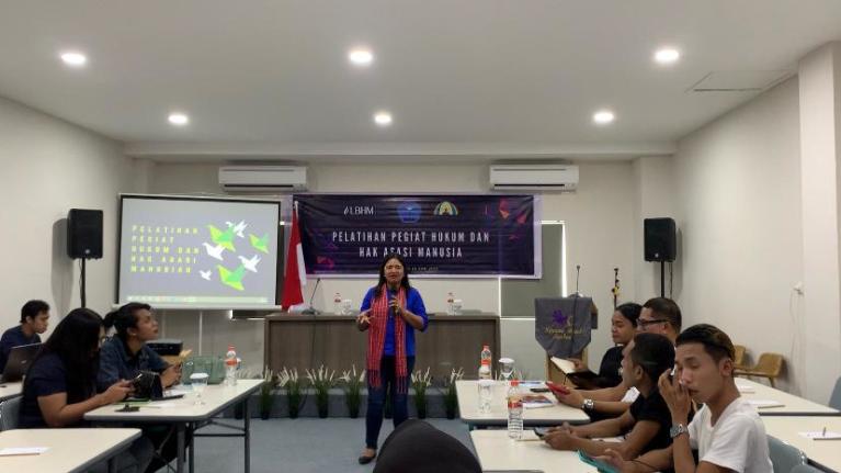 Pelatihan Pegiat Hukum dan HAM